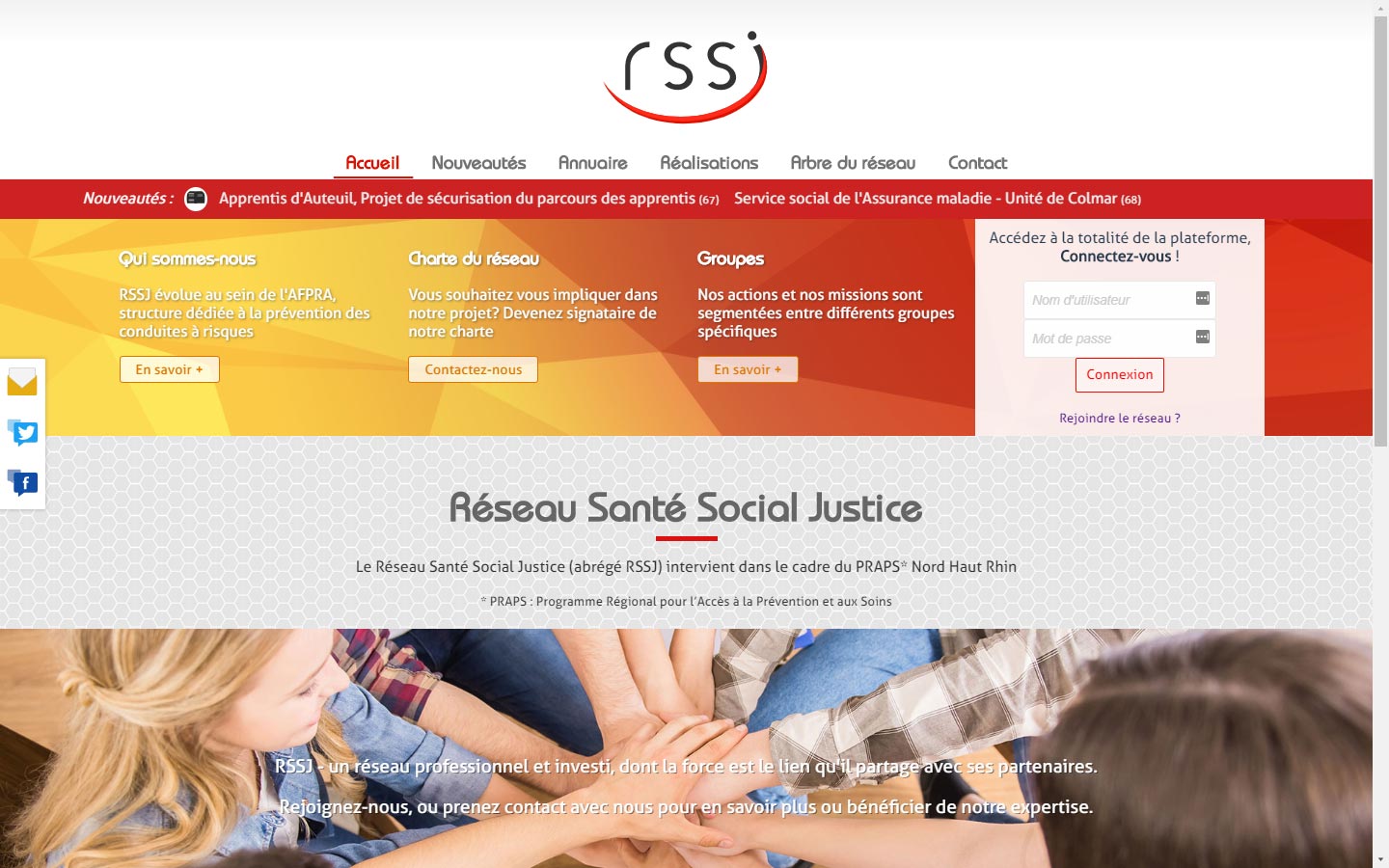 Plateforme RSSJ