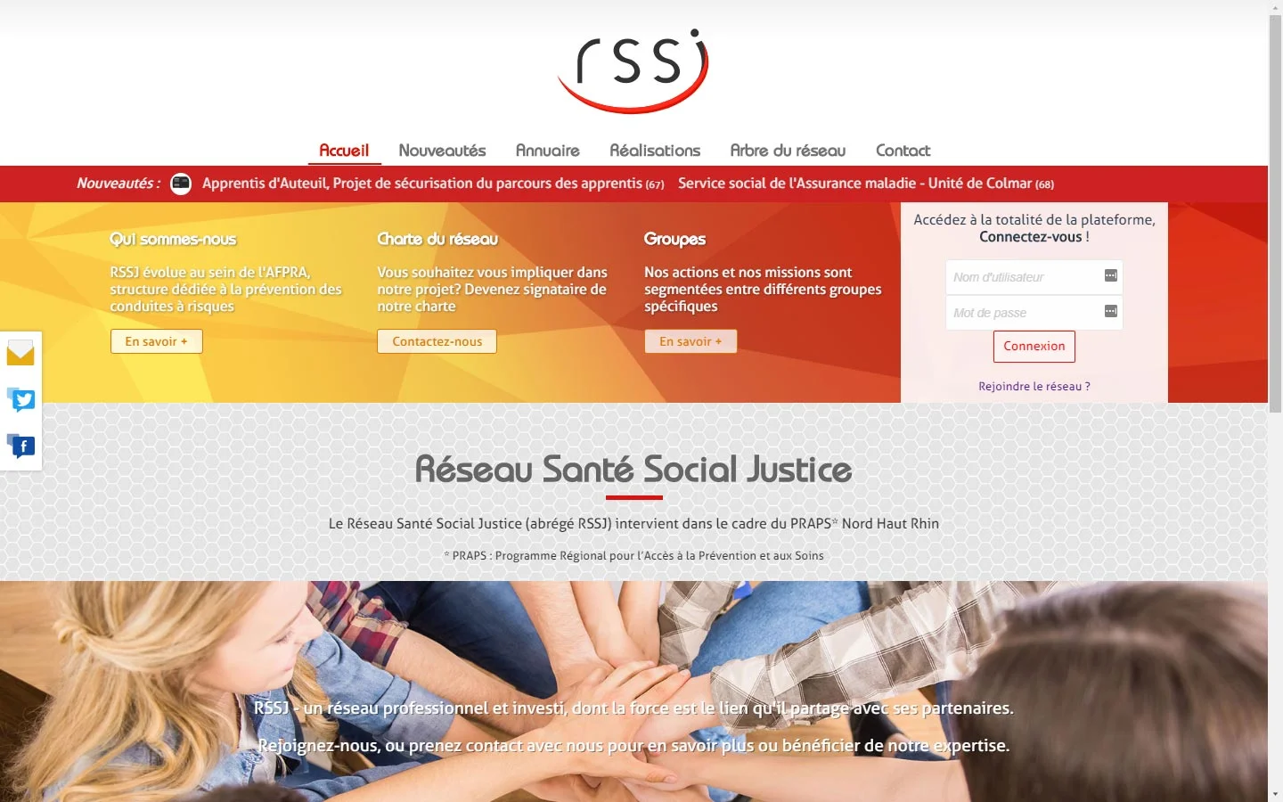 Plateforme RSSJ